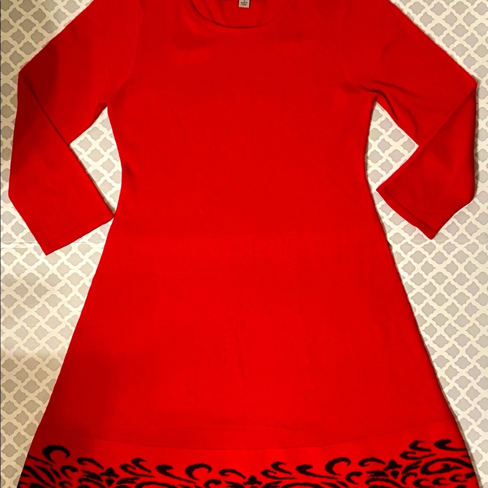 MARC New York red sweater dress sz Small GUC